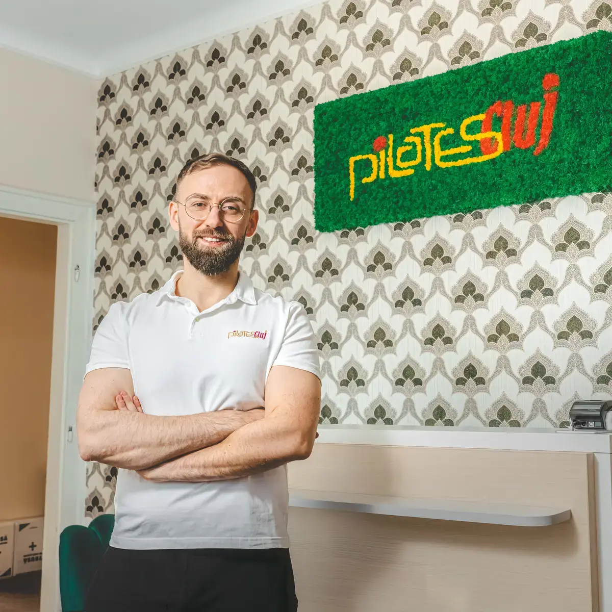 Primele zile ale studioului Pilates Cluj - sala de antrenament cu aparat Reformer